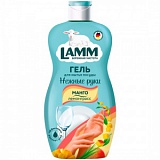 Средство для мытья посуды Lamm манго + лемонграсс  450мл Средство для мытья посуды Lamm манго + лемонграсс  450мл